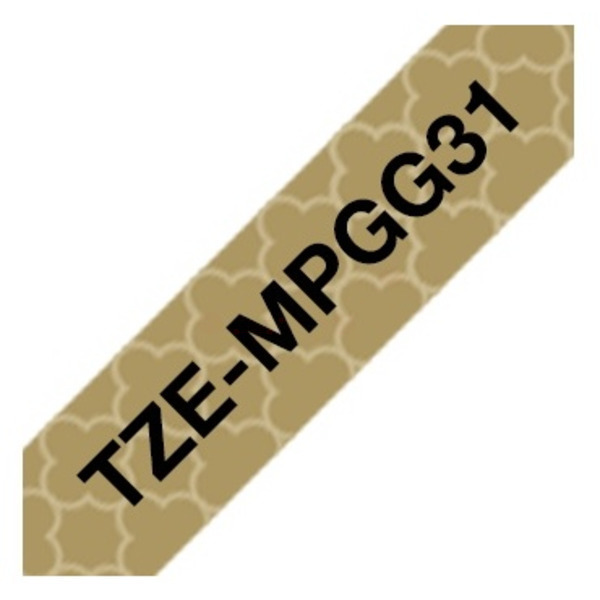 Brother Schriftband TZEMPGG31