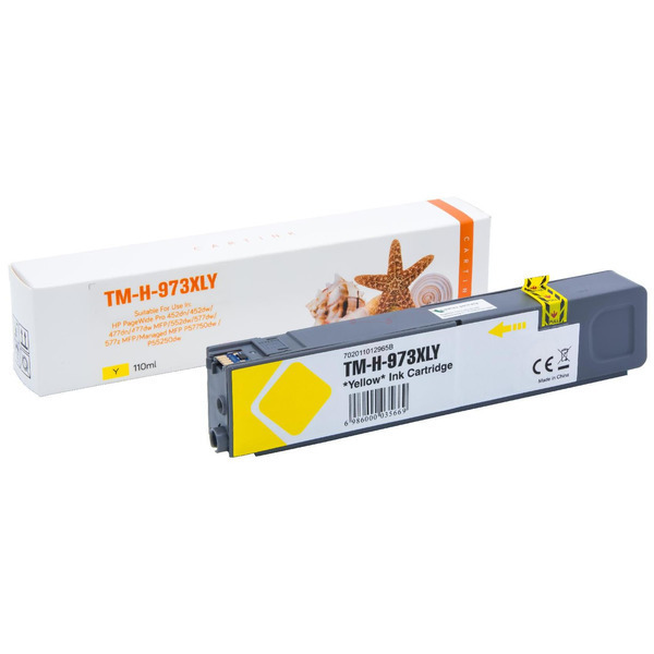 Premium Tinte ersetzt HP F6T83AE, 973X Gelb