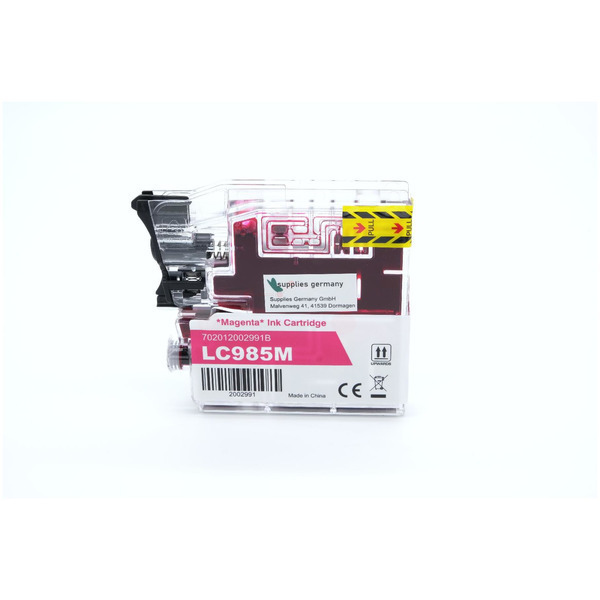 Premium Tinte ersetzt LC-985M Magenta