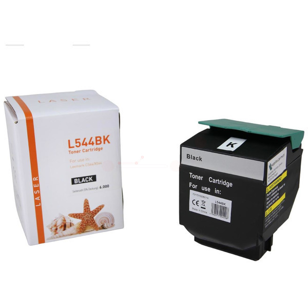 Premium Toner ersetzt Lexmark C544X1KG Schwarz