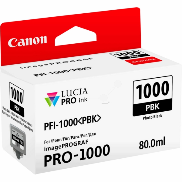 Canon Tinte 0546C001, PFI1000PBK