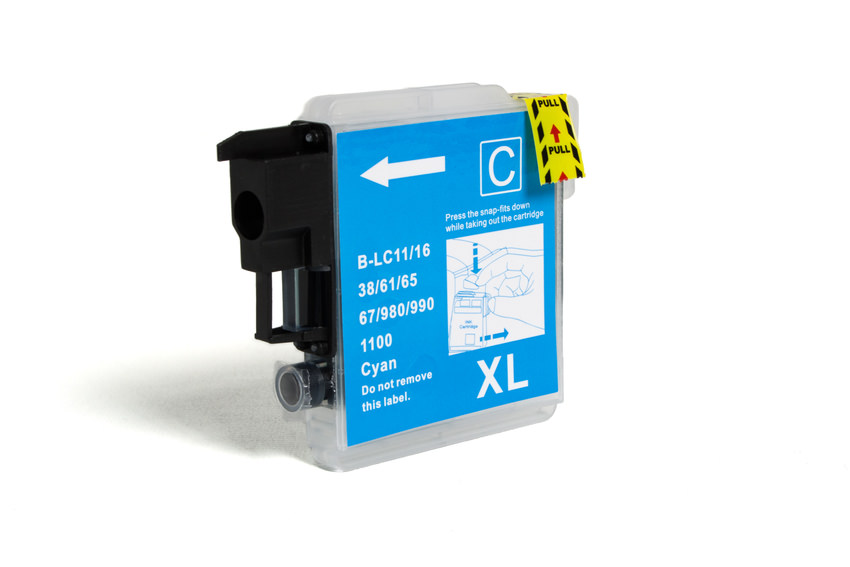 Premium Tinte ersetzt LC-980C, LC-1100C Cyan