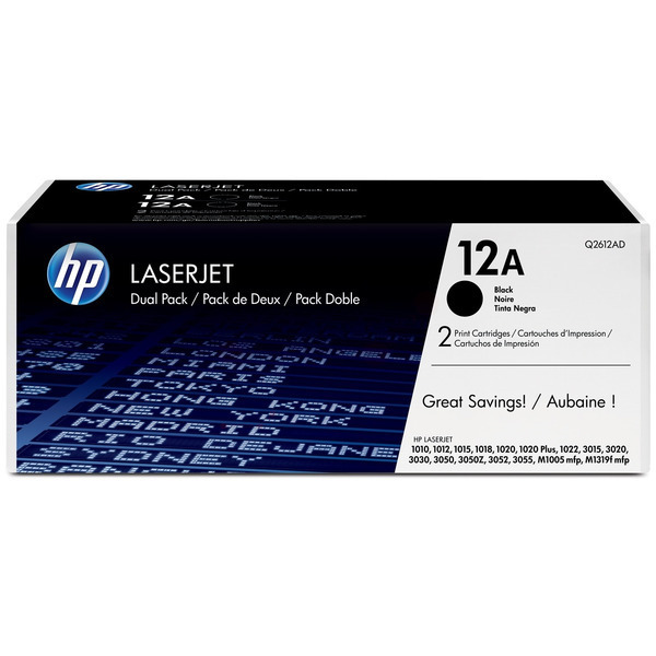 HP Toner Q2612AD, 12AD