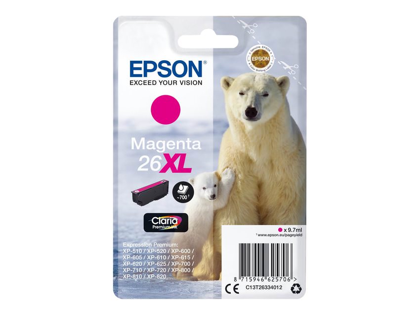 Epson Tinte C13T26334012, 26XL