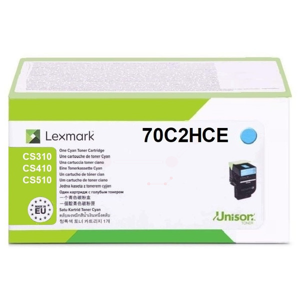 Lexmark Toner 70C2HCE, 702HC