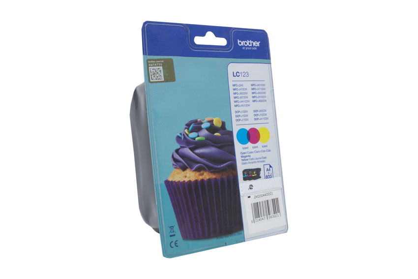 Brother Tinte LC123RBWBP