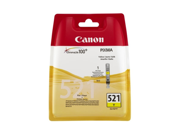 Canon Tinte CLI-521Y