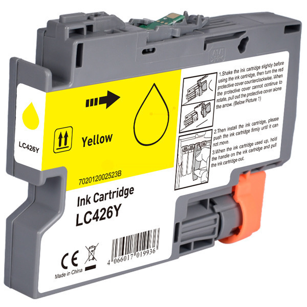 Premium Tinte ersetzt Brother LC-426Y Gelb