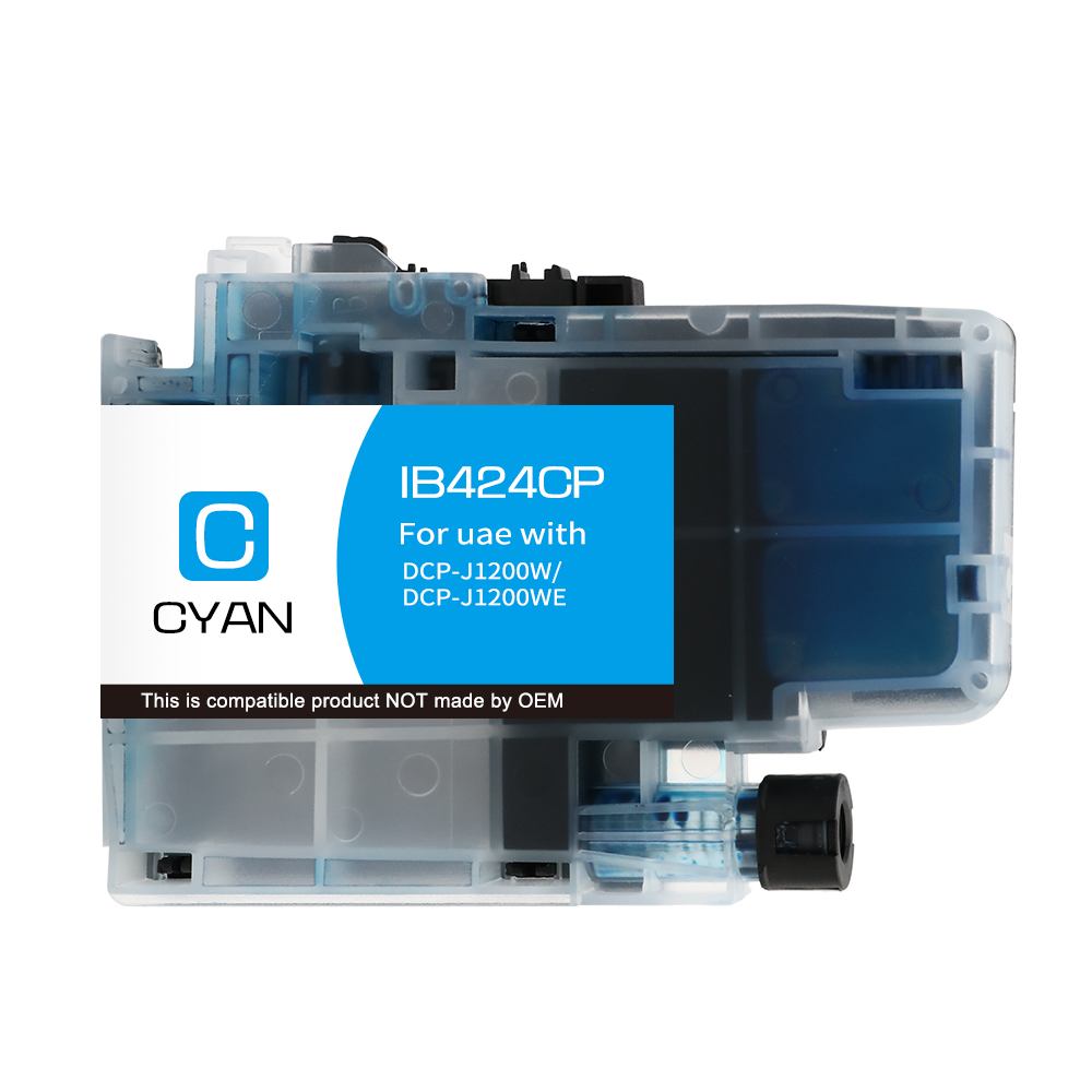 Premium Tinte ersetzt Brother LC-424C Cyan