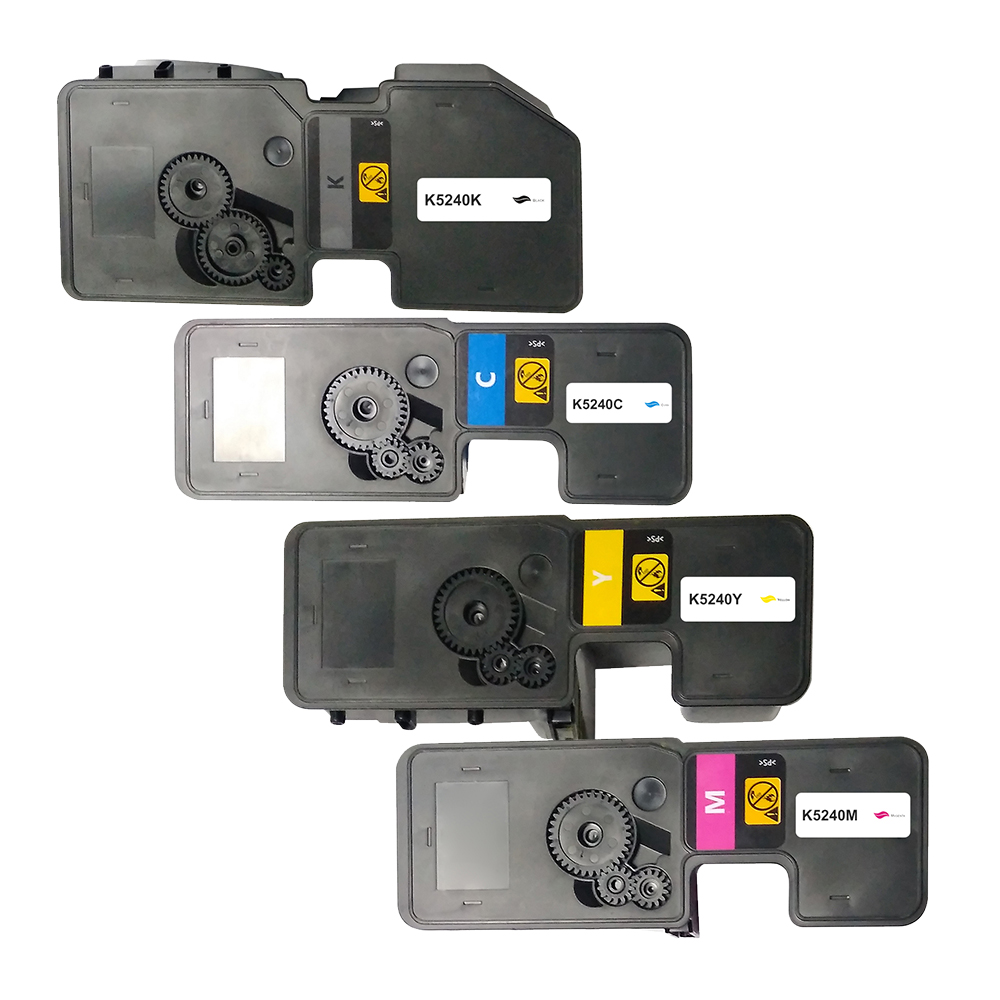 Premium Toner ersetzt Kyocera TK-5240 BK/C/M/Y KIT Schwarz