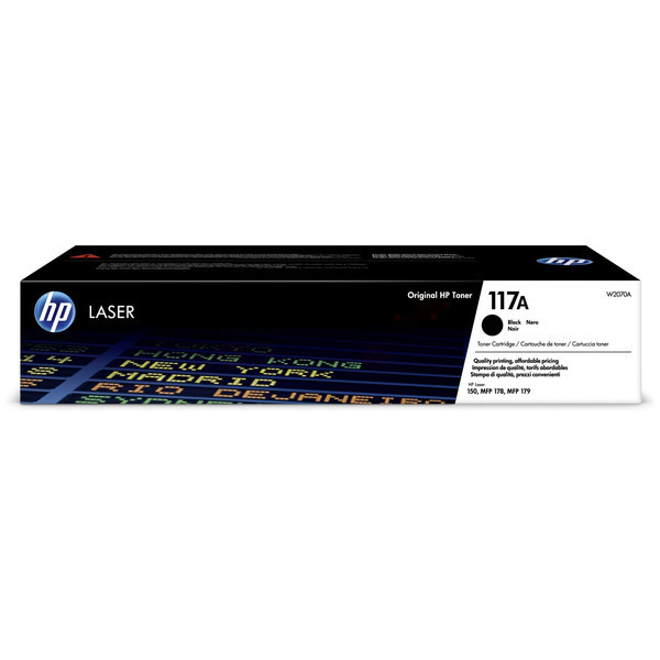 HP Toner W2070A, 117A