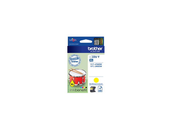 Brother Tinte LC22UY XL