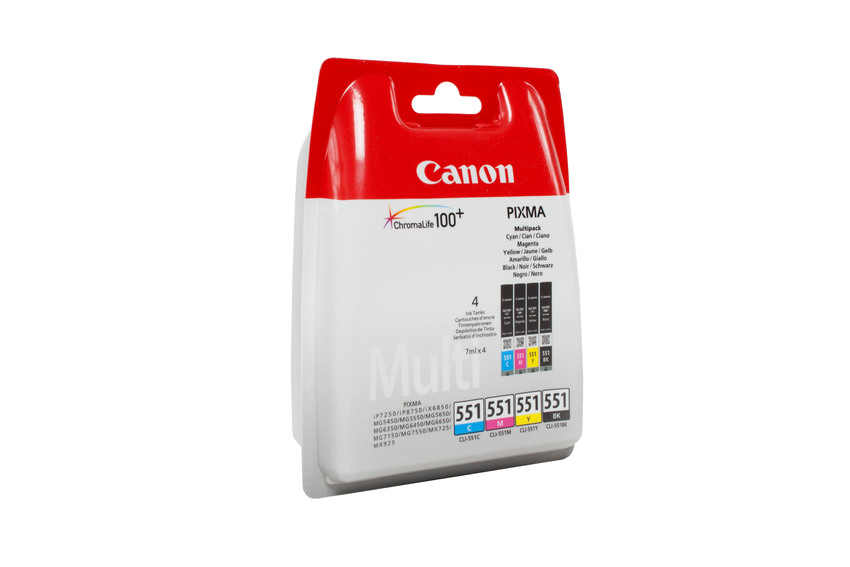 Canon Tinte 6509B008, CLI551Multipack