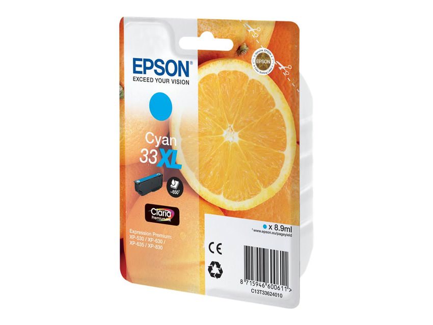 Epson Tinte C13T33624010, 33XL