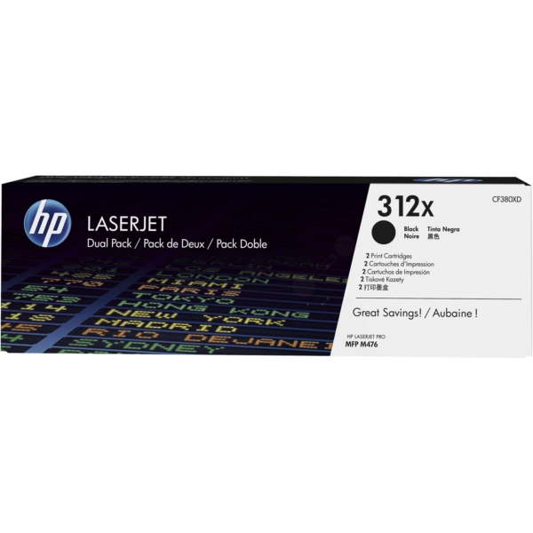 HP Toner CF380XD, 312XD