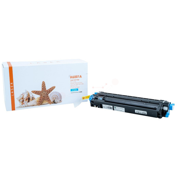 Premium Toner ersetzt HP Q6001A Cyan