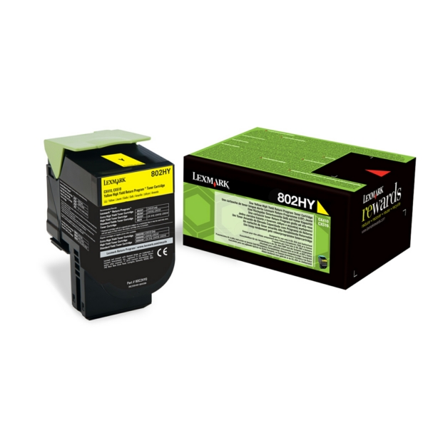 Lexmark Toner 80C2HY0, 802HY