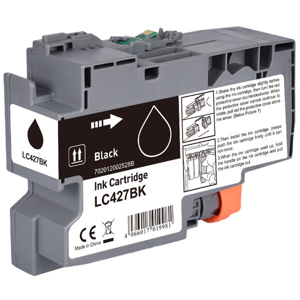 Premium Tinte ersetzt Brother LC-427BK Schwarz