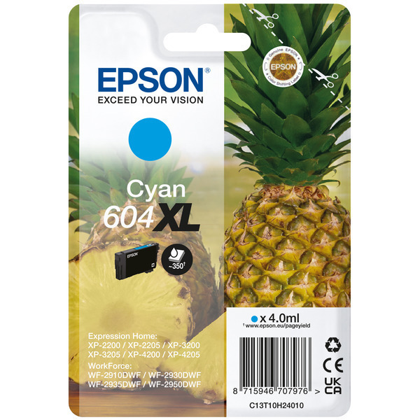 Epson Tinte C13T10H24010, 604XL