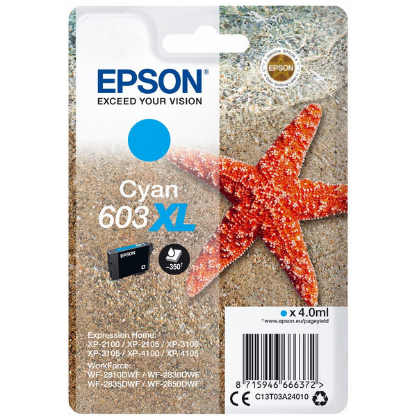 Epson Tinte C13T03A24010, 603XL