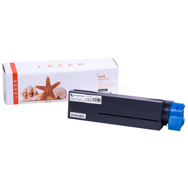 Premium Toner ersetzt OKI 45807102 Schwarz