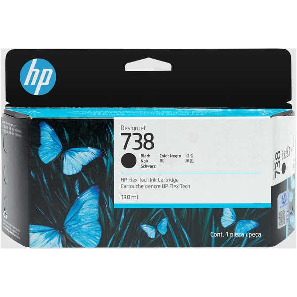 HP Tinte 498N4A, 738