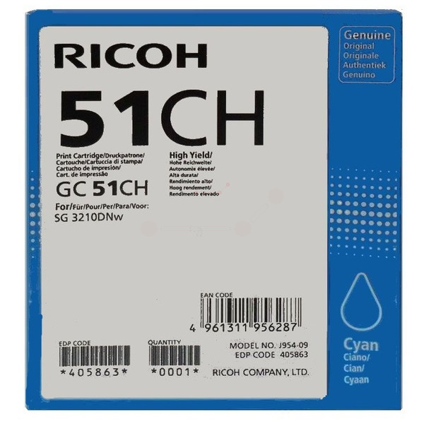 Ricoh Tinte 405863, GC51CH
