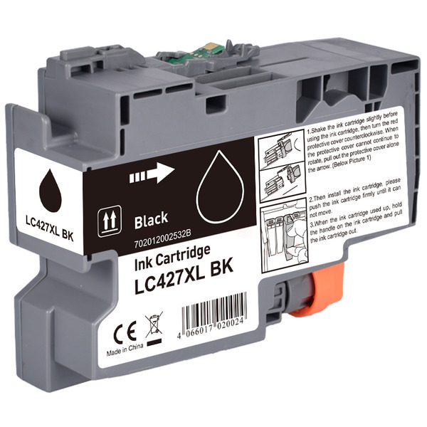 Premium Tinte ersetzt Brother LC-427XLBK Schwarz