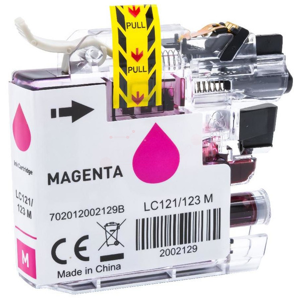 Premium Tinte ersetzt LC123M Magenta