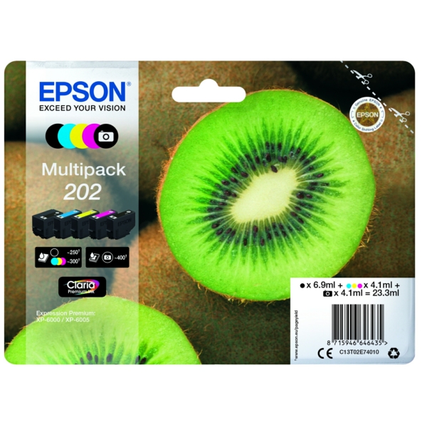 Epson Tinte C13T02E74010, 202