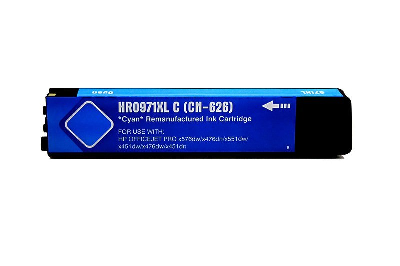 Premium Tinte ersetzt CN626AE, No 971XL Cyan