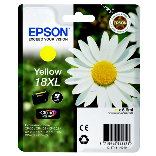 Epson Tinte C13T18144012, 18XL