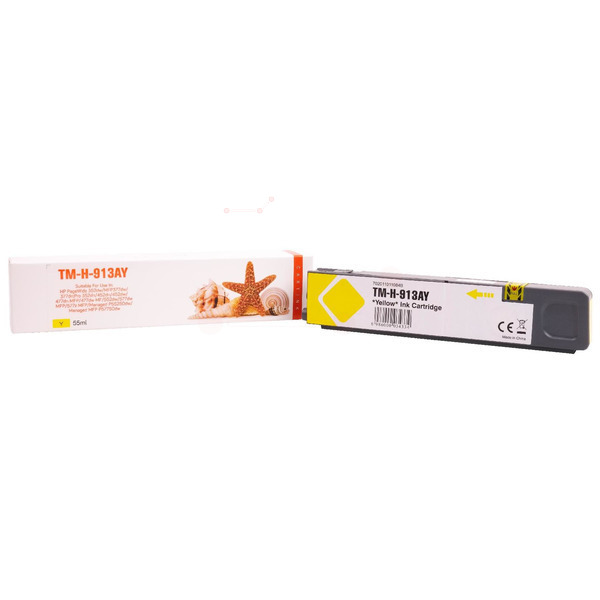 Premium Tinte ersetzt HP F6T79AE, 913A Gelb