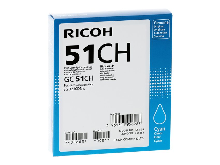 Ricoh Tinte 405863, GC51CH