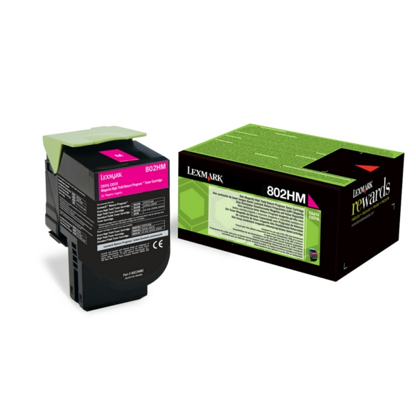 Lexmark Toner 80C2HM0, 802HM