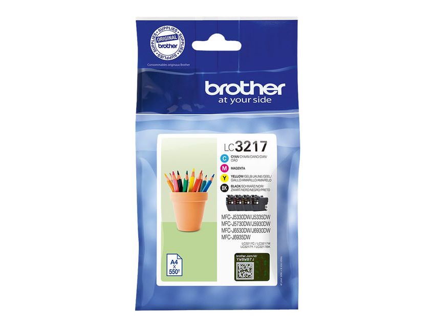 Brother Tinte LC3217VALDR