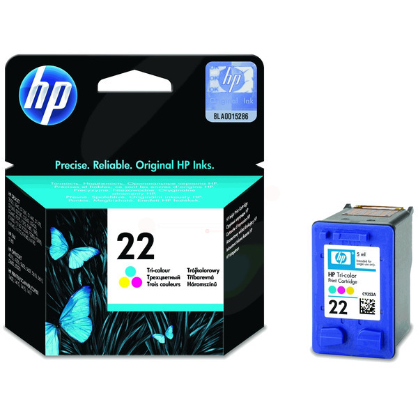 HP Tinte C9352A, No 22