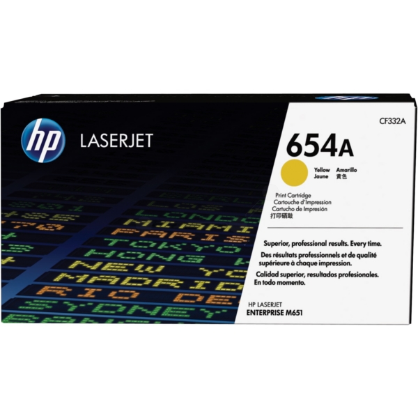 HP Toner CF332A, 654A