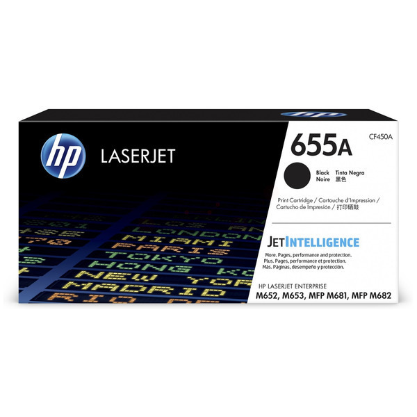 HP Toner CF450A, 655A