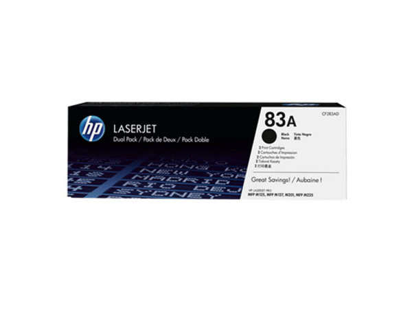 HP Toner CF283AD, 83A