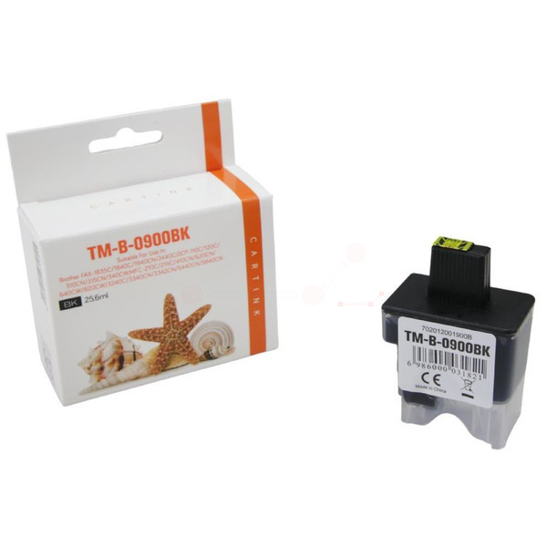 Premium Tinte ersetzt LC-900BK Schwarz