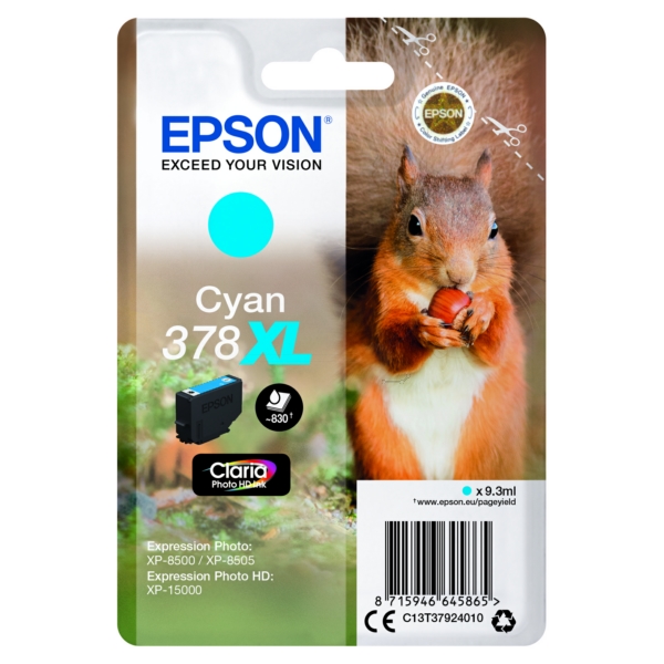 Epson Tinte C13T37924010, 378XL