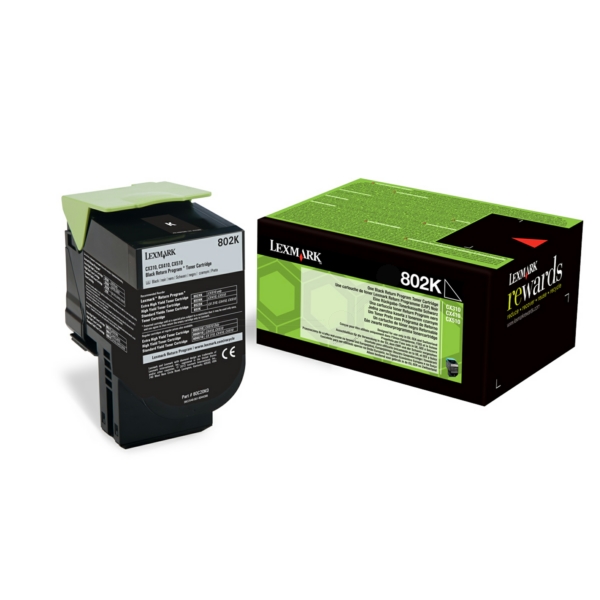 Lexmark Toner 80C20K0, 802K