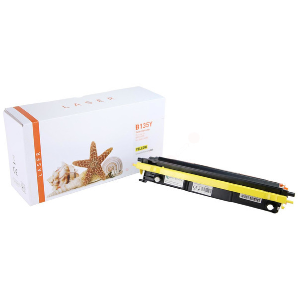 Premium Toner ersetzt Brother TN-135Y Gelb