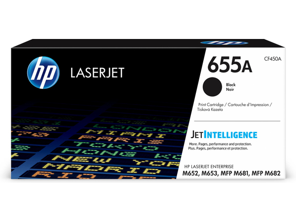 HP Toner CF450A, 655A