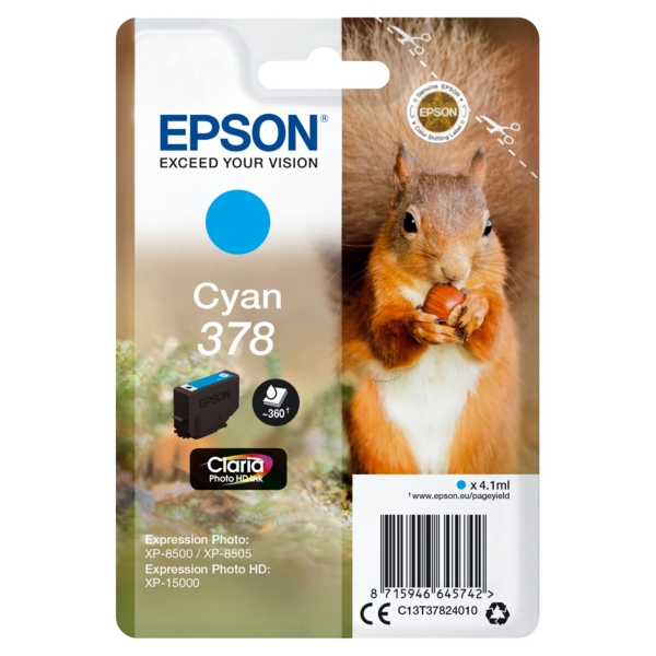 Epson Tinte C13T37824010, 378