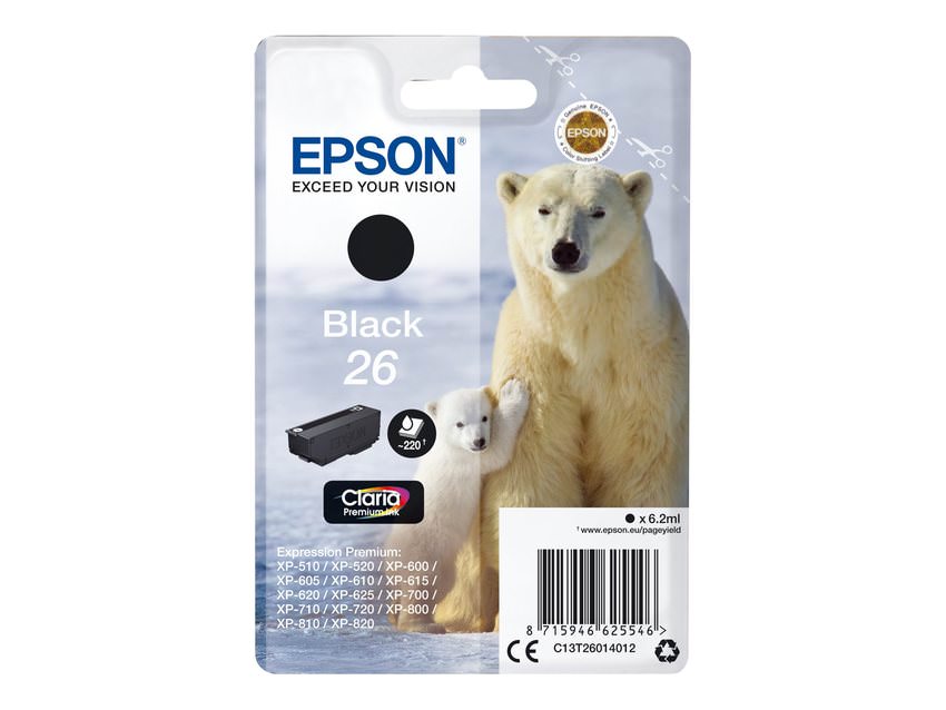 Epson Tinte C13T26014012, 26