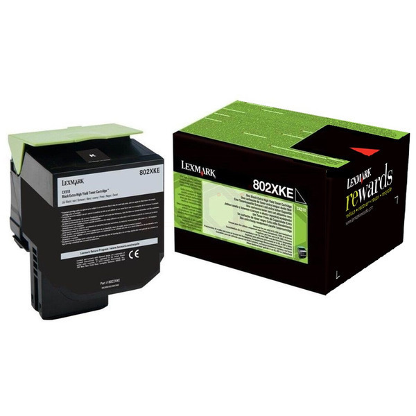 Lexmark Toner 80C2XKE, 802XK