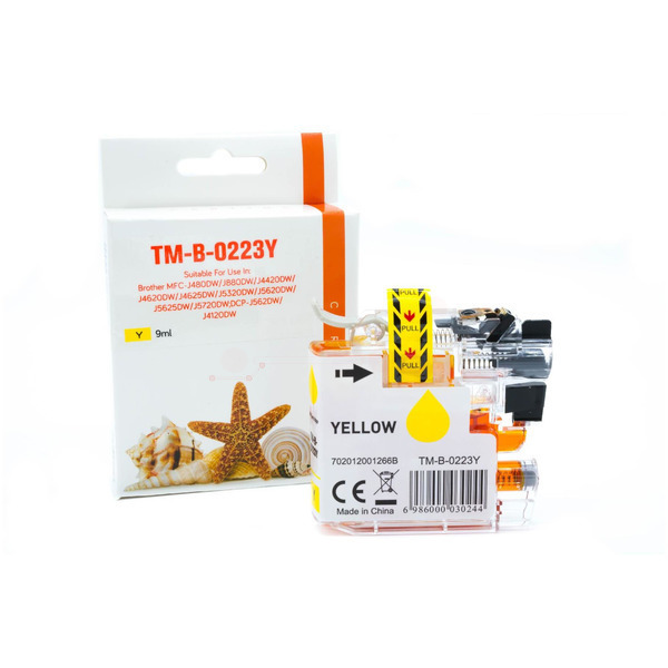 Premium Tinte ersetzt LC223Y XL Gelb