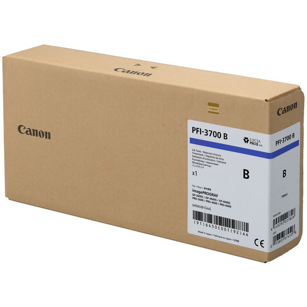 Canon Tinte 6450C001, PFI3700B